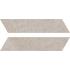 Eclettica Chevron DX/SX Argento 52,5x11,7 cm R10 Rett.