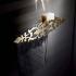 Bertocci Grimilde Полотенцедержатель 36см., подвесной, цвет: золото