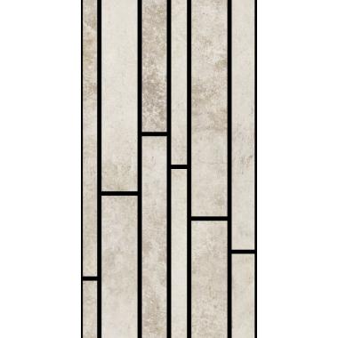 Artifact Aged_white Naturale Ret. Modulo Listello 21x40