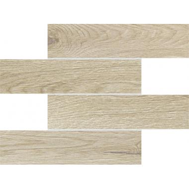 Planches de Rex Amande Matte Ret. Modulo Listello Tessere 7.5-30 30x30