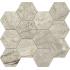 Anima Futura Amazing Silver 28.5x33 Composizione Esagono Lucidato Ret.