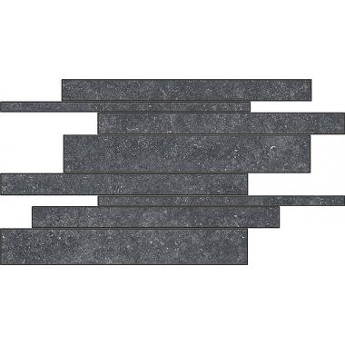 Deep Blue Antracite Naturale Ret. Muretto 15x60