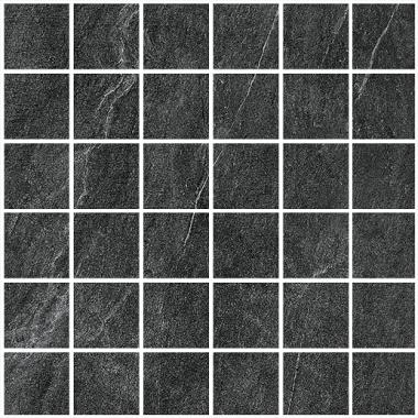 Cardoso Antracite Naturale Ret. Mosaico 5-5 30x30