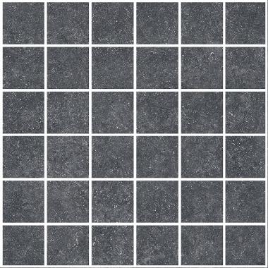 Deep Blue Antracite Naturale Ret. Mosaico 5-5 30x30