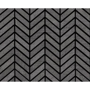 Ardesia Mix Antracite Mix Naturale Ret. Mosaico Lisca 31x37.5