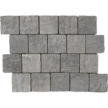 Biarritz Ardoise Nat. R11 Mosaico Spacco 30x40