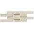 Costruire Argilla Sabbia Naturale Ret. Mosaico Bricks 3D 12x29