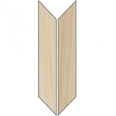 Afromosia Avorio Naturale Ret. Chevron 15.1x75