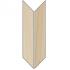 Afromosia Avorio Naturale Ret. Chevron 15.1x75