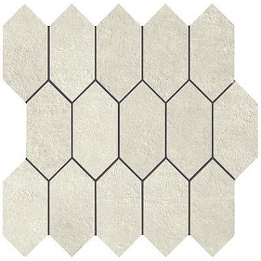 Evoca Avorio Naturale Ret. Mosaico Losanga 30x30