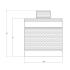 Bertocci Officina 01 Контейнер с крышкой, настольный, цвет: никель матовый