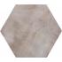 Fuoritono Beige Opaco Naturale Esagona 24x27,7