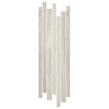Acanto Bianco Naturale Ret. Mosaico Bricks 20x60