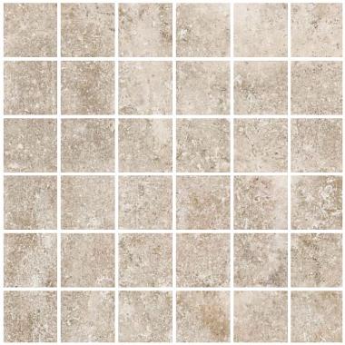 Umbria Antica Bianco Naturale Ret. Mosaico 5-5 30x30