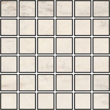 Patagonia Bianco Lucidato Ret. Mosaico 5-5 30x30