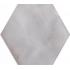 Fuoritono Bianco Opaco Naturale Esagona 24x27,7