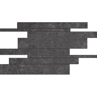 Apogeo Black Naturale Ret. Muretto 15x60