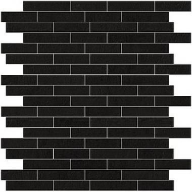 Concrete Black Ret. Wall Mosaic 30x30