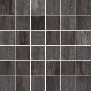 Tahoe Black Naturale Mosaico 5-5 30x30