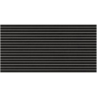 Concrete Black Ret. Stripes Mosaic 30x60