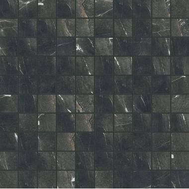 Timeless Black deep Naturale Ret. Mosaico 3-3 30x30
