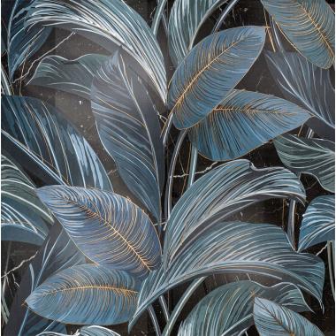 Showall Black Leaf Naturale Ret. Comp. 2 Pz 120x120