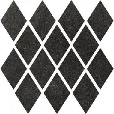 Materia Prima Black Storm Naturale Mosaico Rombo 25x25
