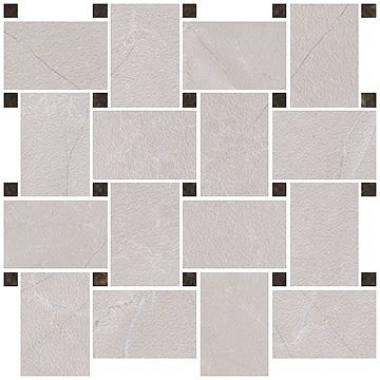Gemme Breccia Sabbia, Fossena Naturale Ret. Mosaico Basket 30x30
