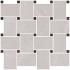 Gemme Breccia Sabbia, Fossena Naturale Ret. Mosaico Basket 30x30