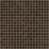 Concrete Brown Ret. Mosaic 1.5-1.5 30x30