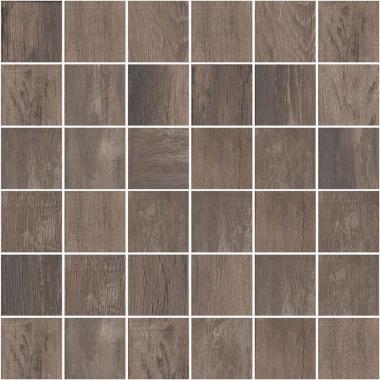 Tahoe Brown Naturale Mosaico 5-5 30x30