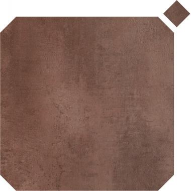 Concrete Brown Concrete Ret. Octagon 30x30