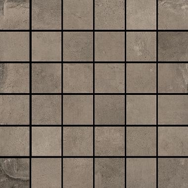 Cottocemento Brown Naturale Ret. Mosaico 5-5 30.2x30.2