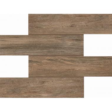 Selection Oak Brown oak Matte Ret. Modulo Listello 7.5-30 30x30