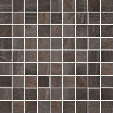 Fossil Bruno Naturale Ret. Mosaico Tessera 3-3 30x30