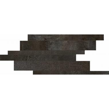 Flowtech Burnished Naturale Ret. Modulo Listello Sfalsato 21x40