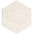 Mat C Dec Cloud Naturale Esagona 24x27.7