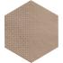 Mat C Dec Sandal Naturale Esagona 24x27.7