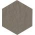 Mat C Smoke Naturale Esagona 24x27.7