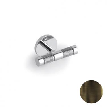 Bertocci Officina 01 Крючок, подвесной, двойной, цвет: темная бронза