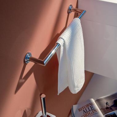 Bertocci Cento Полотенцедержатель 62,5 см, подвесной, цвет: хром