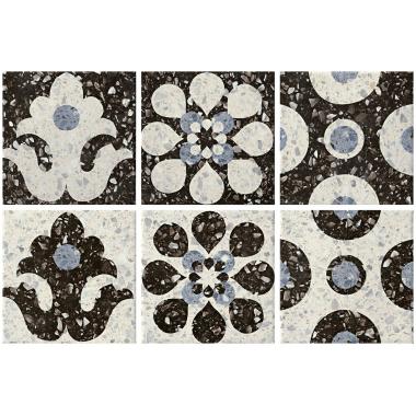 Venezia Ca Foscari Blu mix Naturale Ret. 20x20