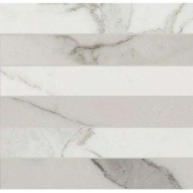 Timeless Calacatta Naturale Ret. Mosaico 3D 5-30 30x30