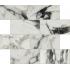 Les Bijoux de Rex Calacatta altissimo blanc Glossy Ret. Muretto 7.5-15 30x30