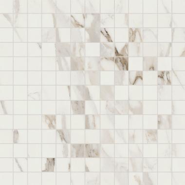 Anima Calacatta Oro 30x30 Composizione F Lucidato Lap.