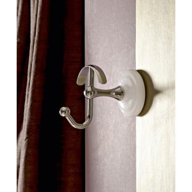 Крючок Sbordoni Calla настенный, чёрный Chrome