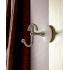 Крючок Sbordoni Calla настенный, чёрный Chrome