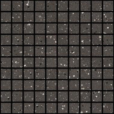 Earthtech Carbon_flakes Comfort Ret. Mosaico 3-3 30x30