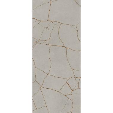 Wide Gres 280 Cement Effect Metal Groove Grey Naturale Ret. 120x280