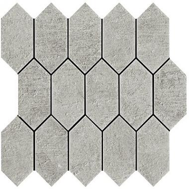 Evoca Cenere Naturale Ret. Mosaico Losanga 30x30